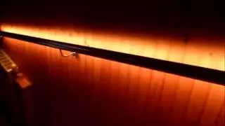Освещение лестницы LED - зажгли стали поручень из нержавеющей - RGBW
