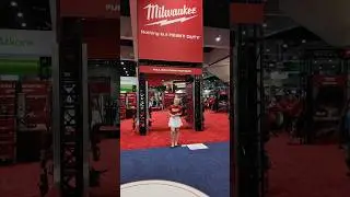Quick(ish) Milwaukee Booth Tour &ndash; At Double Speed 🔧❤️ #NECA2024 #PACKOUT @MilwaukeeTool