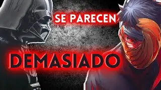 SIMILITUDES entre OBITO UCHIHA y DARTH VADER | Se parecen bastante