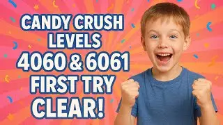 Candy Crush Level 4060 & 4061 💥 First Attempt Mein Clear! | Pro Gamer Vibes 🔥