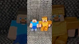 MINECRAFT STRETCHY MINI FIGURES GOOJITZU #minecraft #minecraftmovie #unboxing #yt #shorts #ytshorts