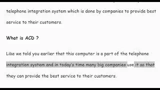 What Is An Automatic Call Distribution ACD?