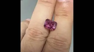Tanga Garnet Starbrite&trade; Cut 3.59 carats #johndyergems #garnet #tangagarnet