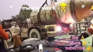 U/G Miller drum fixing work #mining #viral #hardwork #foryou #job #video #youtubevideo 