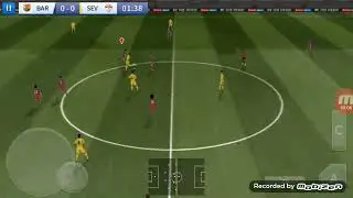 Играю в Dream league soccer 2017 Barselona vs  Seville 2:0 :)))))))))