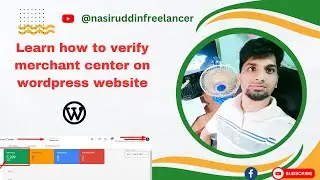 Learn how to verify merchant center on WordPress website