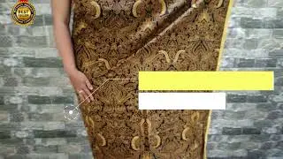 Kain Batik Jarik PREMIUM Motif PISANG BALI, Bahan Halus  Adem Nyaman Dipakai
