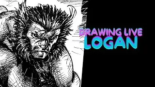 Drawing live - LOGAN