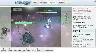 ProGaming - Pokemon Showdown, Attid(uwu)de vs Klaire Rouge, [Gen 7] 1v1 (Fri Aug 23 2019)