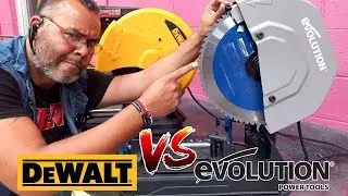 Dewalt VS Evolution, Cortadoras de Metal