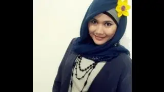 Tutorial Hijab Modern Paris Simple | Model Hijab Terbaru by Didowardah - Part #3