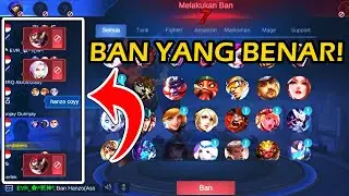 Cara Ban Hero Di Draft Pick Mobile Legends 2021 yang Benar