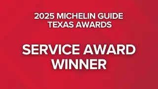 Michelin Guide 2025 awards Texas | Service Award winner Elliot Wood