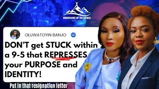 Вырвитесь из гнетущего режима с 9 до 5! Шагните навстречу судьбе! Toyin Banjo