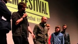 Dan Stevens, cast and crew - The Guest - Toronto Film Festival 2014