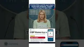 Trump Uses App to Help People Self-Deport
