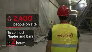 Webuild Milestone Moments: hyperbaric excavation on the Napoles-Bari HS Railway