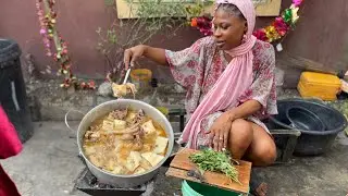 You’ll Love This Chicken Yam Pepper Soup 🍲 | Home Cooking
