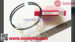 TAIWAN SUNITY - PISTON RINGS STD OEM 68F-11603-01 for Yamaha 150hp-200hp