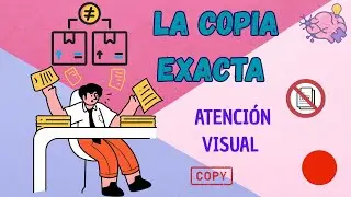 🔥¡Solo los más atentos podrán superar este reto mental! 🧠La copia exacta - Nivel Difícil 🔥