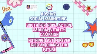 Youth for Hope, Action & Rural Vitality (Y-Harvest) ADS402 SOCIAL MARKETING