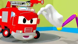 Lily the BUS is TRAPPED in the Car Wash