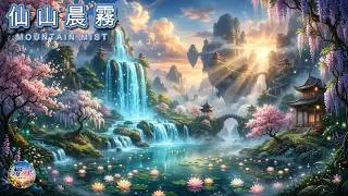 【仙山晨霧】 Mountain Mist 🍃 1 Hour Ethereal Lofi Jazz Hop & Warm Rhodes Piano (No Talking / Instrumental)