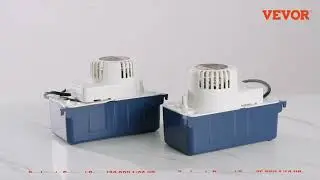 VEVOR Condensate Removal Pump: Easy AC & Furnace Drainage, Auto Safety Switch!