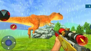 Wild Dinosaur Hunting Adventure Games - Wild Dino Zoo Hunter Games - Android Gameplay#