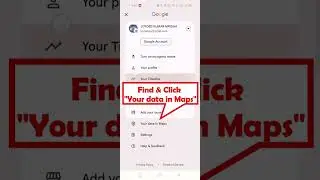 How to check/View Your Location History in Google Maps on mobile. #history #googlemaps