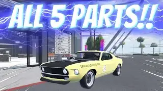 ALL 5 PARTS Locations In Drive World Stallion M Race Weekly Quests!! (EASY GUIDE)