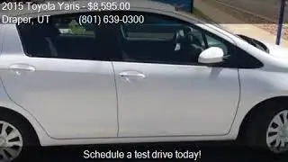 2015 Toyota Yaris  for sale in Draper, UT 84020 at Velocity