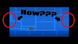 How to make CINEMATIC BORDERS in your Geometry Dash level!