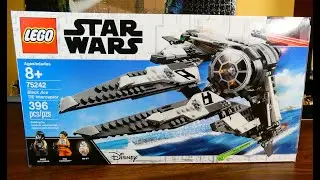 Black Ace Tie Interceptor (75242) Review | Lego Star Wars (4K)