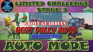Grove Guardian Limited Challenge Stage 3 | Grove Danger Stage 3 (Best Fully Auto Teams) Part 1