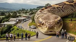 Giant Snake 8K Quality🐍 unbelievable Tamil Video #Snake #8K