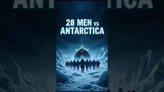 28 Men Trapped in Antarctica (All Survived?)  I #history #comedyeffect #shortsfeed