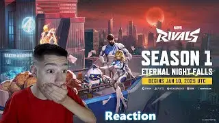 Swaggy's Here| Reaction to Eternal Night Falls Official Trailer | Marvel Rivals + Character trailers