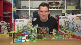 Pokémon Spielwelten von Mega®: Dschungel Expedition und Ruinen: HHN61 & HDL86