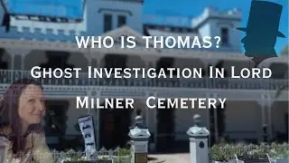 The Cemetery in the hotel grounds ( The Lord Milner Hotel South Africa ) Who is Thomas?  #ghosthunt