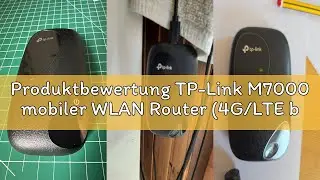 Produktbewertung TP-Link M7000 mobiler WLAN Router (4G/LTE bis zu 150Mbit/s Download/ 50Mbit/s Uploa