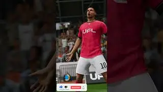 UFL Ronaldo Siuuu Celebration #ufl #Gameplay #ronaldo