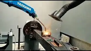 Kemper MIG welding Robot fume extraction system