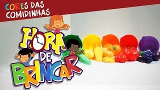 3 Palavrinhas - Hora de Brincar - As Cores das Comidinhas