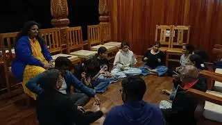 kushalnagar resort night