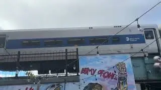 METRO NORTH RAILROAD P32AC-DM #202 YONKERS RR STATION YONKERS GETTY SQUARE 2025 YONKERS P32AC-DM GE 