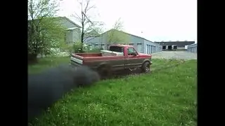 OBS Ford 7.3 Diesel Rolling Coal and Mudding
