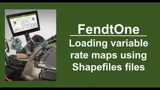 FendtOne Loading variable rate maps using Shapefiles