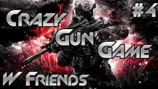 Black Ops 2 - Crazy Gun Game LIVE w/ @chrisraines @pandajism & Others | #4