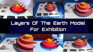 Layers Of Earth Model For Exhibition | Easy Layers Of The Earth Model 